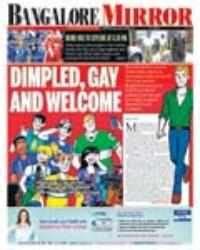 Dimpled, gay and welcome