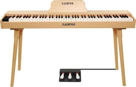 Yamaha P125 88-Key Weighted Action Digital Piano with Power Supply and ...