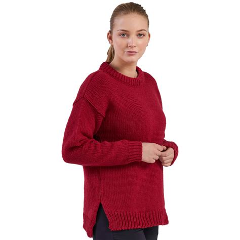 Devold Nansen Wool Sweater Women - 207 Hindberry | BIKE24