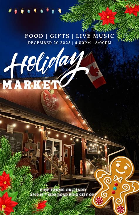 HOLIDAY MARKET AFTER DARK! , 2700, 16th Sideroad, King City, ON, Canada ...