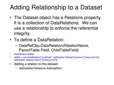 DataSet/DataTable 的图像结果