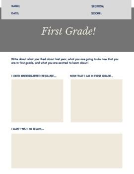 Image result for First Grade Writing Prompt Worksheets