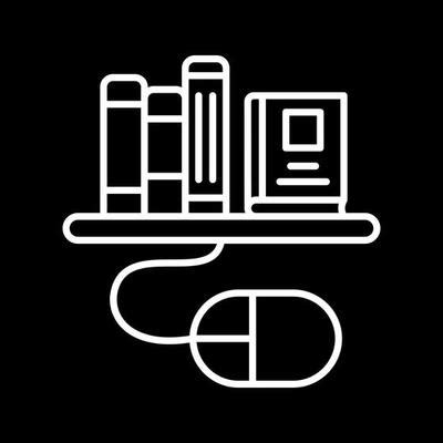 Image result for Digital Library Icon