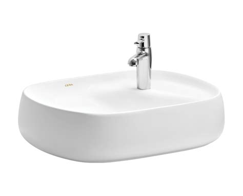 Citrine 605 x 480 x 150 mm Table Top Wash Basin Snow White - S2020156 ...