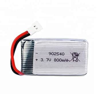 K M TRADING 3.7 V 800 mAh 25C LiPo DIY Rechargeable Battery for RC ...