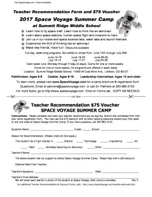 Fillable Online Visit SpaceVoyage Fax Email Print - pdfFiller