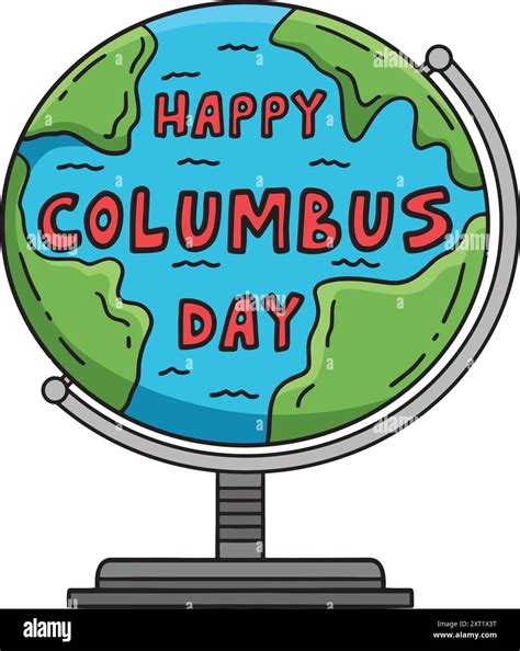 Columbus Day Clip Art Smiley