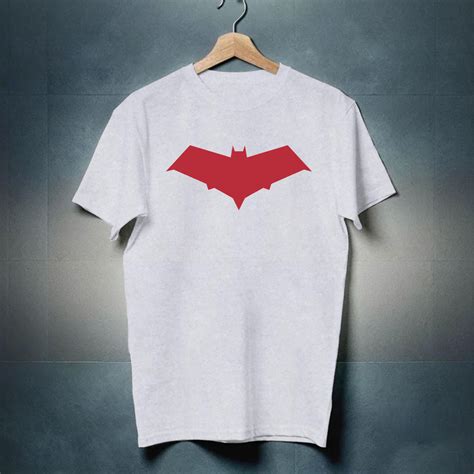 Red Hood Symbol Jason Todd T-Shirt Black-TH36873 - Walmart.com