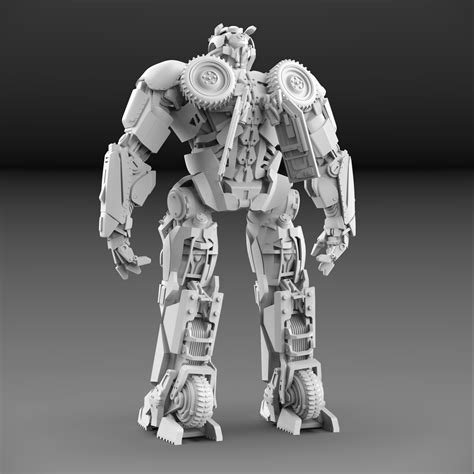 🤖 3D Printable Transformers Bumblebee Off Road Jeep model・ STL File for ...