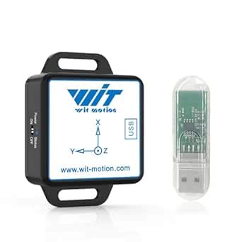[BLE Accelerometer+Inclinometer] BWT901CL+USB-HID Adapter MPU9250 9 ...