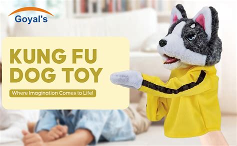 Buy Goyal's Musical Boxing Dog Hand Puppet Toy – Funny Interactive ...