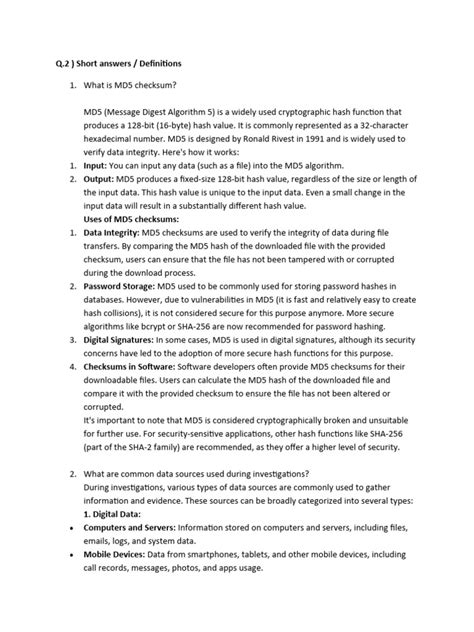 Image result for Forensics Question