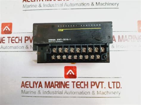 Omron Xwt-od16-1 16 Solid State Position Interface Output Terminal Blo ...