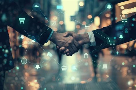 Digital Shaking Hands 的图像结果