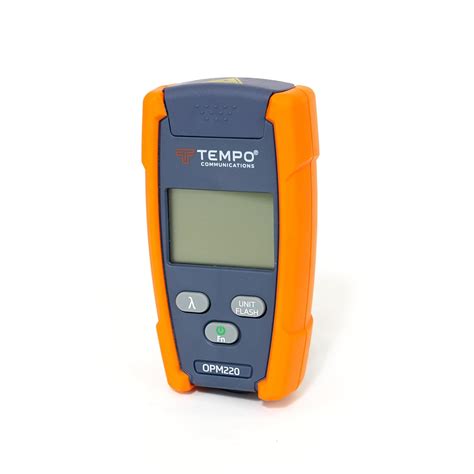 Tempo Communications Optical Power Meter with Visual Fault Locator, -50 ...