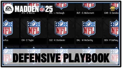 Best Defensive Playbooks | Madden NFL 25｜Game8