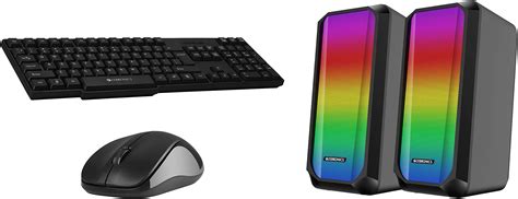 Amazon.in: Buy Zebronics Zeb-Companion 107 Wireless Keyboard and Mouse ...