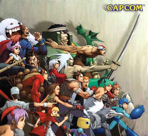 Image result for Capcom Characters