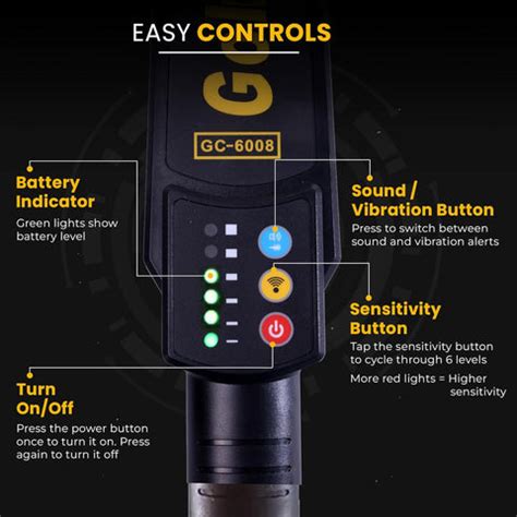 Buy High Sensitivity Metal Detector with Sound & Vibration Alerts – Robustt
