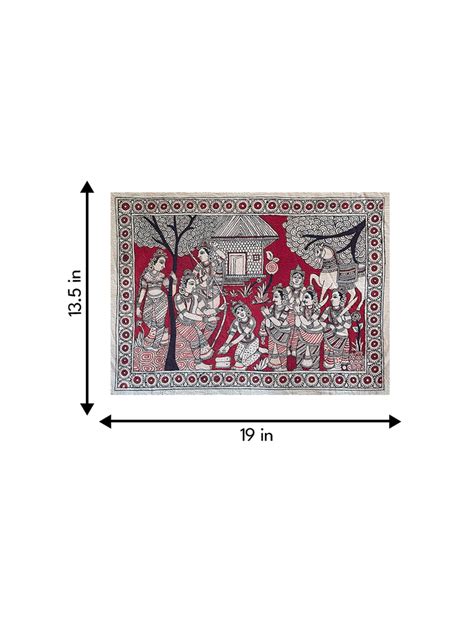 Buy Ramayan Scene Kalamkari Painting by Siva Reddy - MeMeraki
