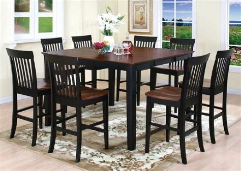 high table dining room sets