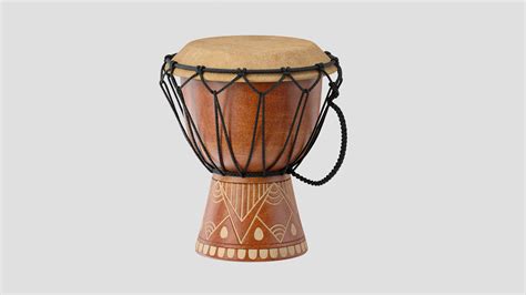 3D African Music Instruments Collection - TurboSquid 2054814