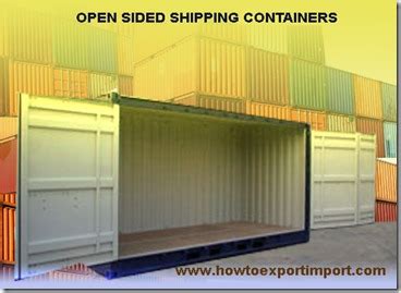 Benefits of using OPEN SIDE CONTAINER