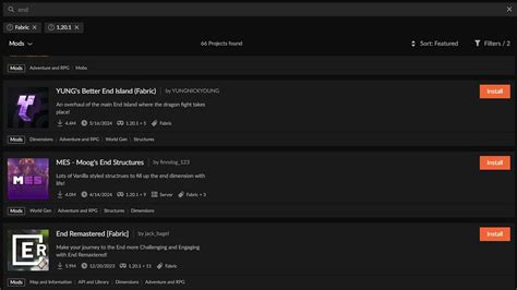 Image result for Minecraft End Mods