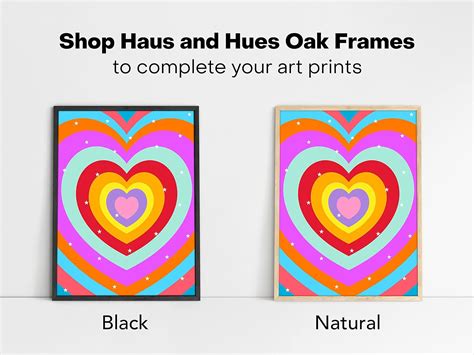 Buy HAUS AND HUES Heart Pictures For Walls – Y2k Posters For Teen Girls ...