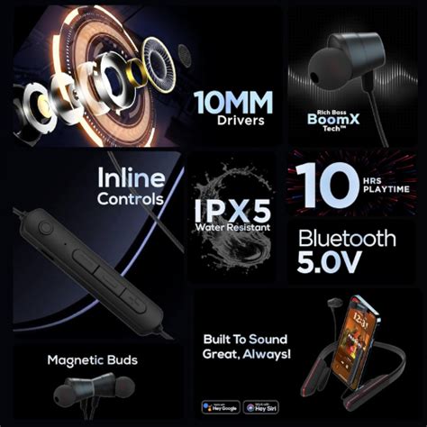 Buy Walta Elite Firefly Bluetooth Neckband with Upto 60 Hours Playback ...