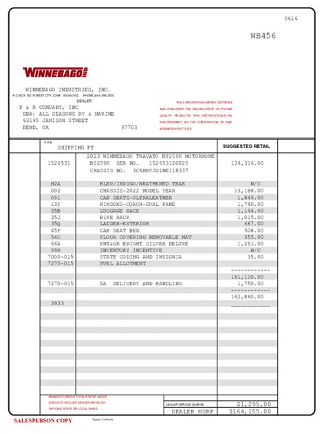 Fillable Online Winnebago Industries, Inc. (WGO) Company Profile ...
