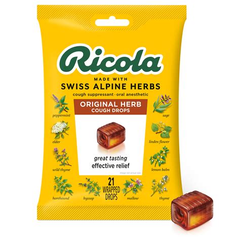 Tasty Herbal Drops Made with Swiss Alpine Herbs | Ricola