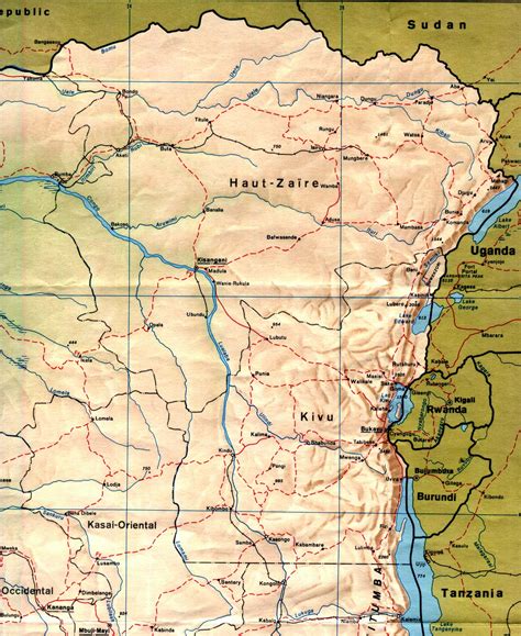 Congo Democratic Republic Maps - Perry-Castañeda Map Collection - UT Library Online