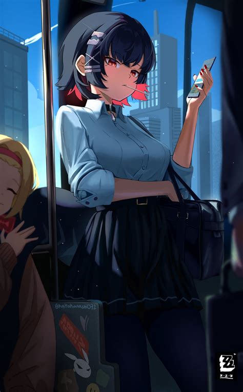 ellen joe and ruby (zenless zone zero) drawn by kai_takanashi | Danbooru