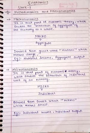 Eco Module 3 Notes: Understanding Demand and Its Influencing Factors ...