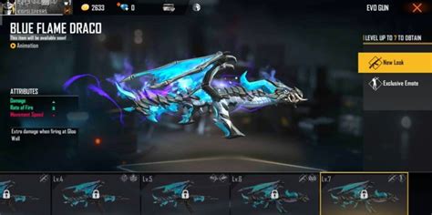 Free Fire Blue Flame Draco AK 47: All That You Need To Know