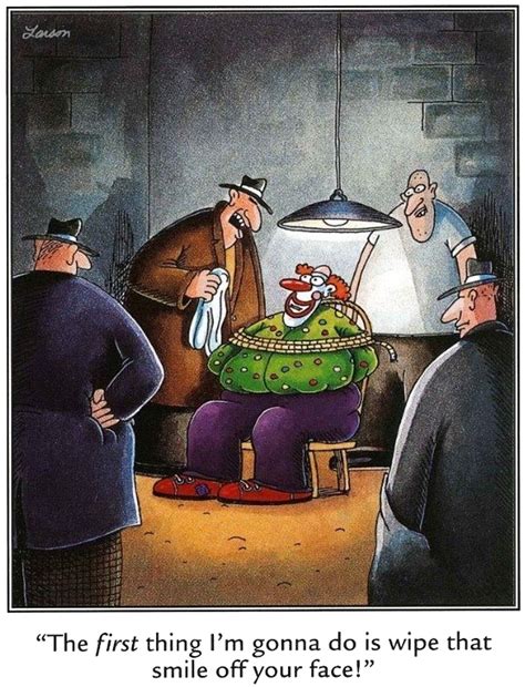12 Funniest Far Side Comics That Prove It's Obsessed with Clowns