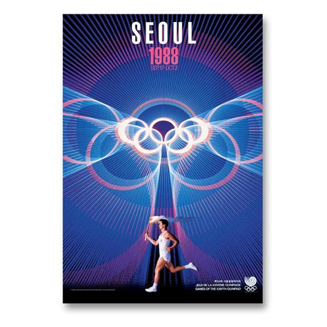 Seoul 1988 Olympic Games Poster