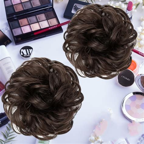 Kapoor Crafts® Juda Hair Buns for Women Girls, Messy Bun Hair Bun ...