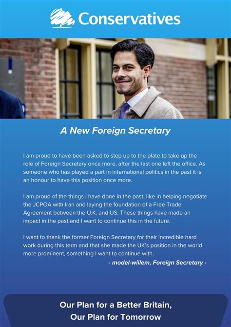 A New Foreign Secretary : r/MHOCPress