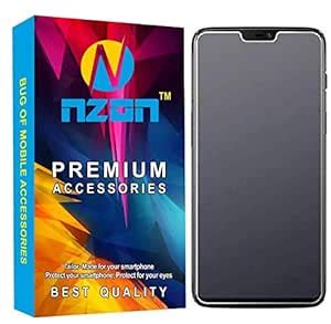 nzon Realme C1 Tempered Glass Matte Finish Screen Protector Guard Front ...