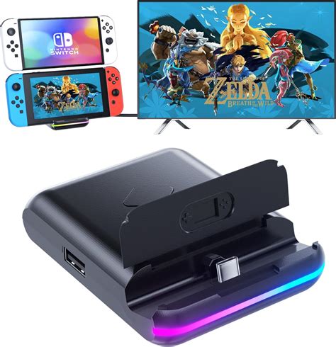 Amazon.com: BOXPSII TV Dock Station for Nintendo Switch, Portable TV ...