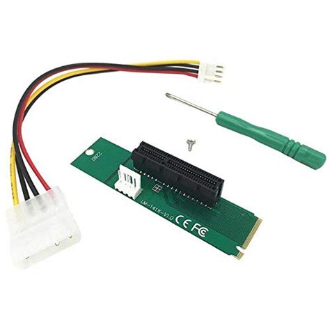 Amazon.in: Buy WHIZZO 3X(NGFF to PCI-E Riser Card M.2 Port to PCIE ...