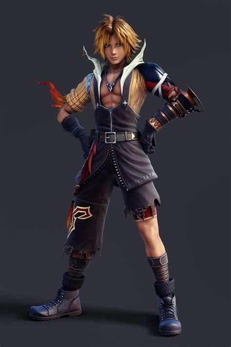 Image result for Tidus FF Dissidia