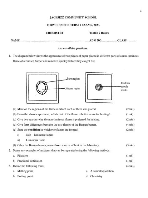 Image result for Chemistry Form 1 Tutorials
