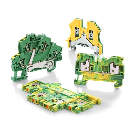 Weidmueller Earth terminal blocks and PE terminal blocks - Protection ...