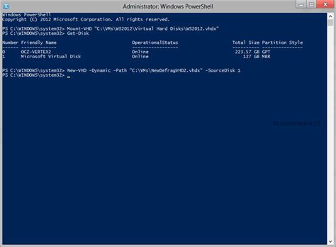 Image result for PowerShell VHD