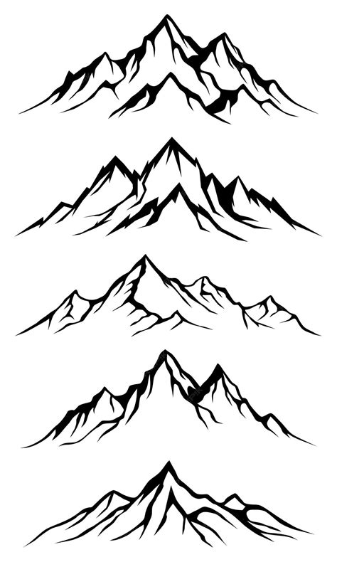 Outline Of Mountains