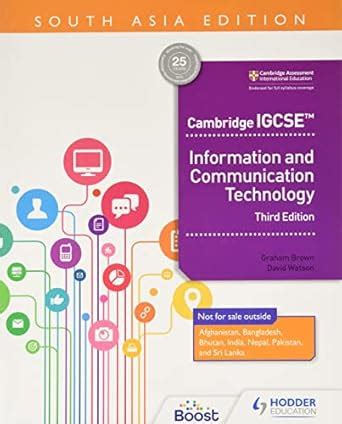Buy Cambridge IGCSE Information and Communication Technology Third ...