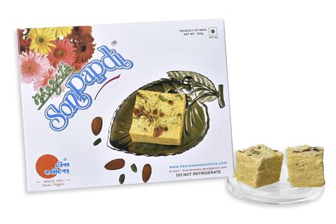 Bhagat's Heera Sweet Delicious Son Papdi with Almonds and Pistachio ...